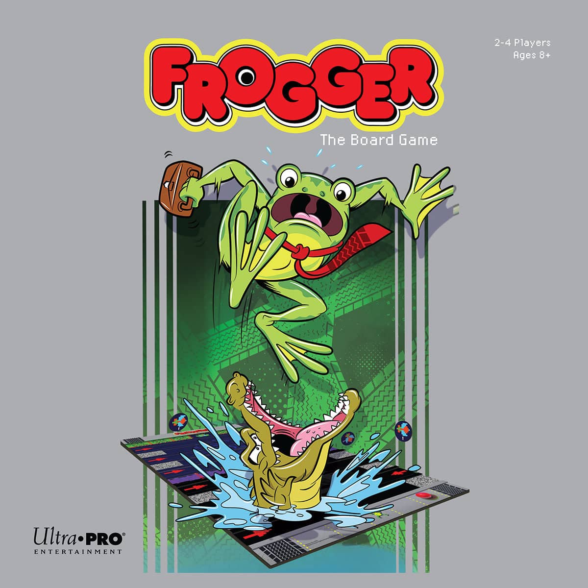 Frogger the Board Game | A Classic Game for Ages 8 and Up | Ultra PRO Entertainment