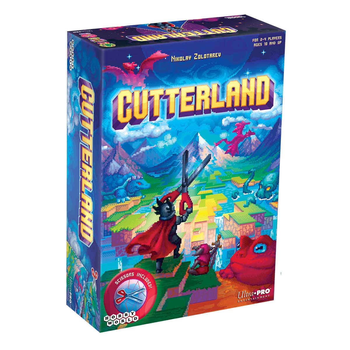 Cutterland | A card cutting game for ages 10 and up | Ultra PRO Entertainment