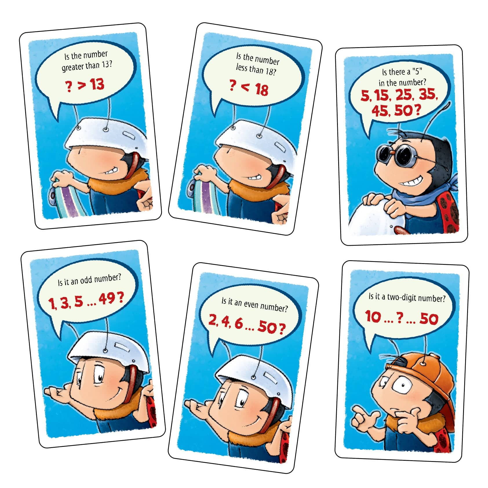 Number Chase | Card game to sharpen math skills for ages 6 and up | Ultra PRO Entertainment