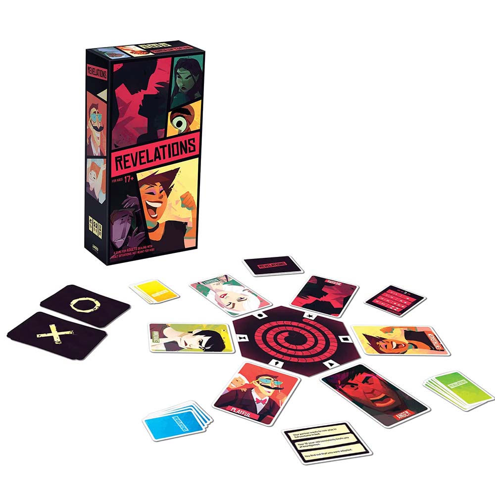 Revelations | An Adult Party Game for 2-8 Players | Ultra PRO Entertainment