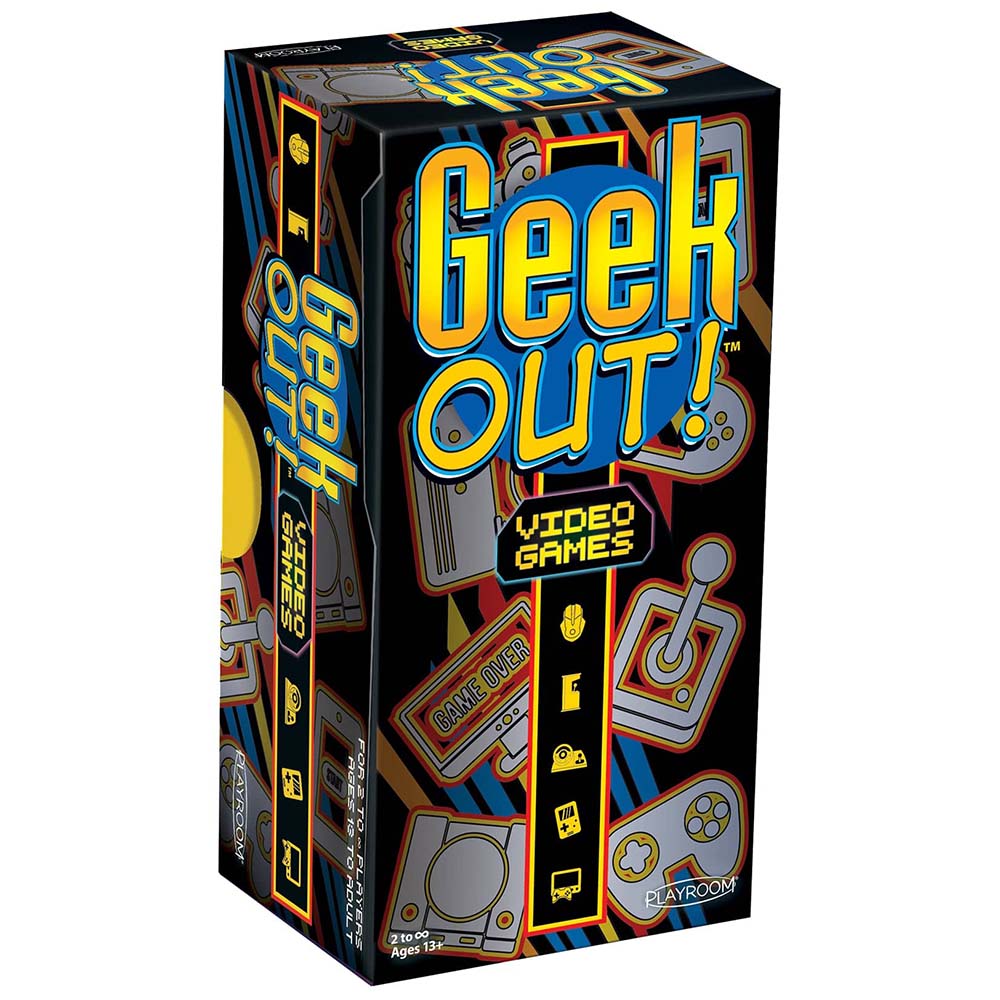 Geek Out! Video Games: Party Game for Ages 13 and Up, 2 or More Players | Ultra PRO Entertainment