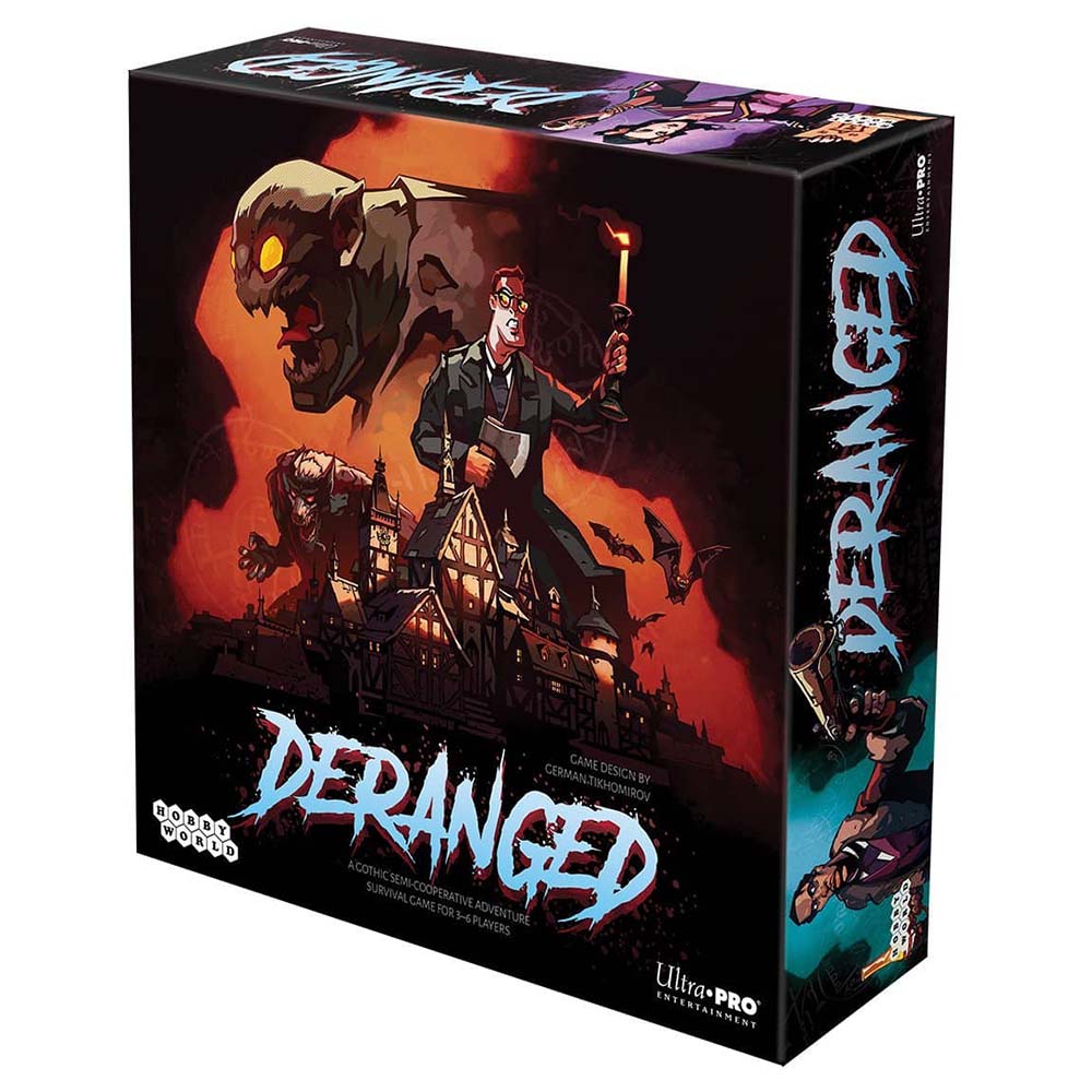 Deranged | A Semi-Cooperative Game for Ages 14+ | Ultra PRO Entertainment
