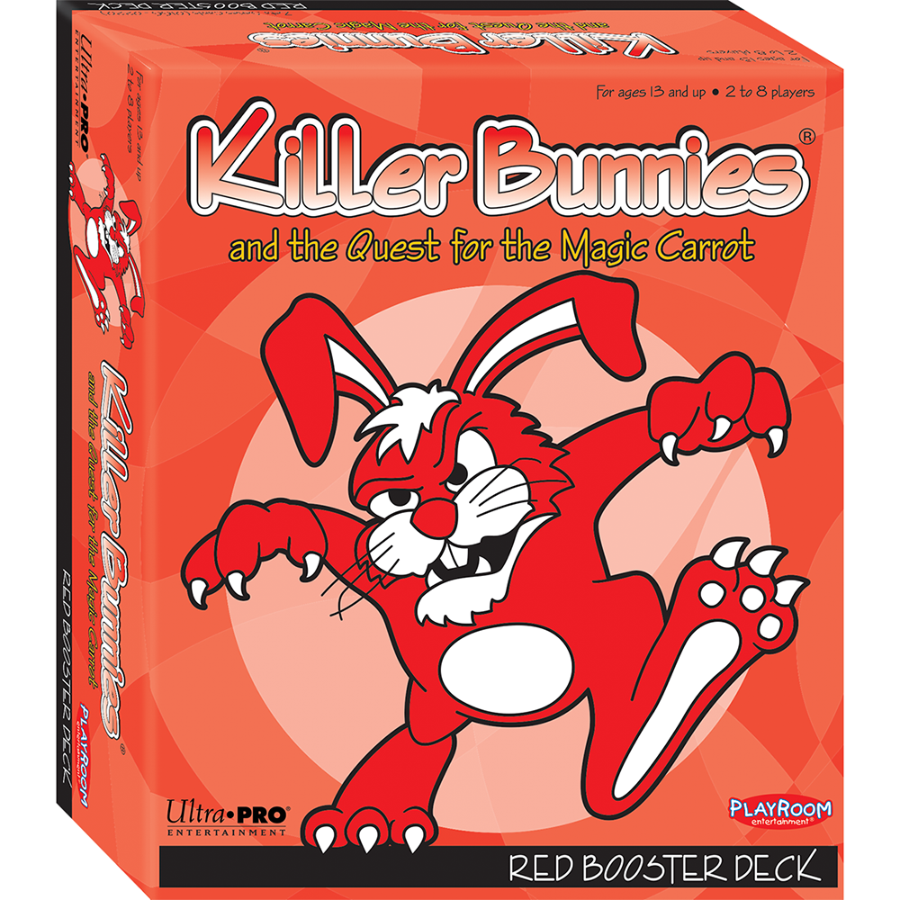 Killer Bunnies Quest Red Booster | Ultra PRO Entertainment