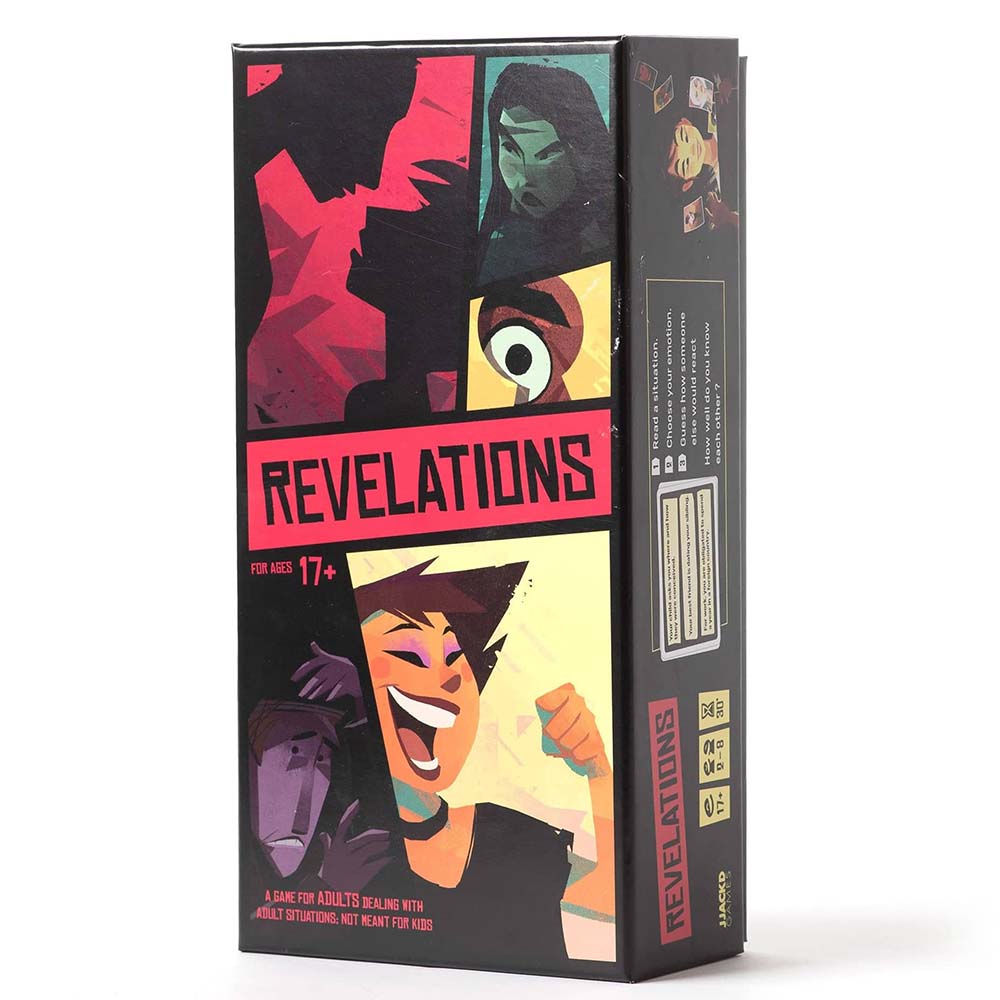 Revelations | An Adult Party Game for 2-8 Players | Ultra PRO Entertainment