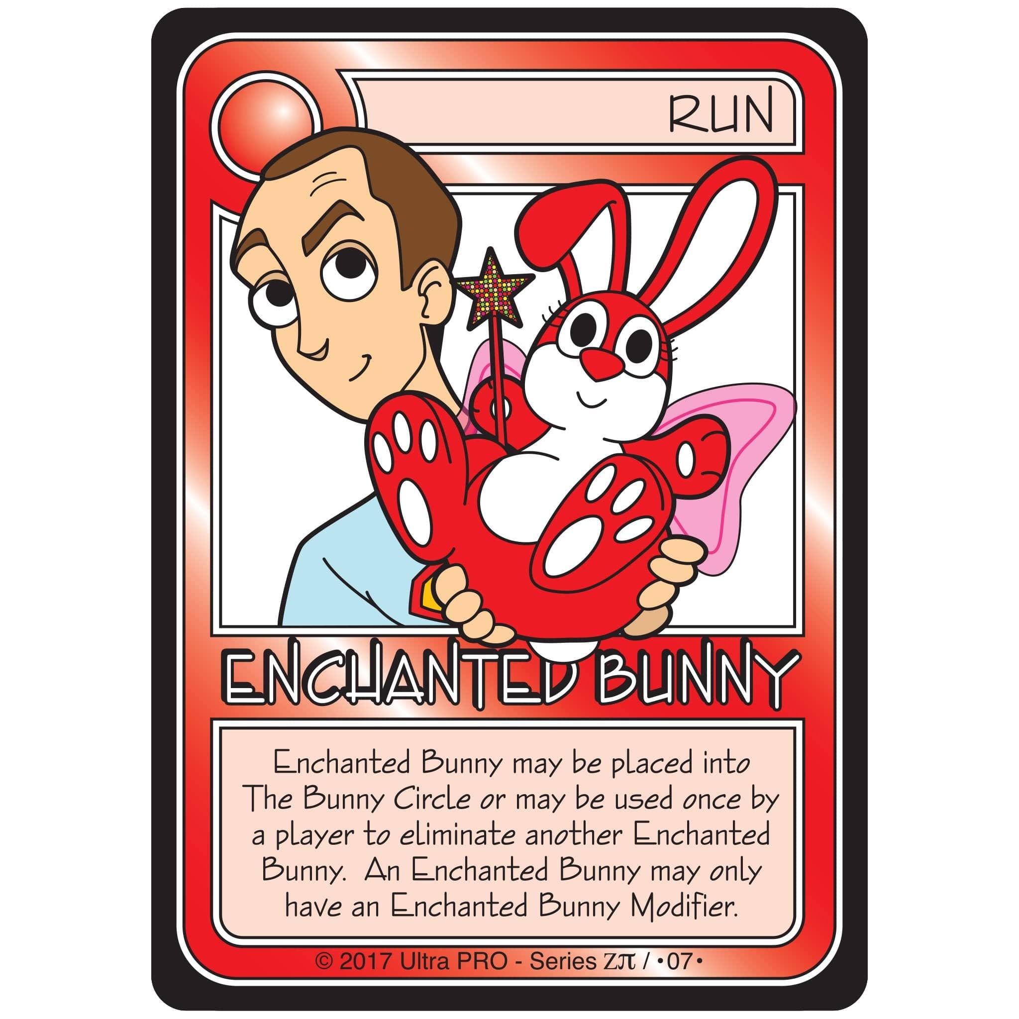 Killer Bunnies Promo Card - Enchanted Bunny (Red) | Ultra PRO Entertainment