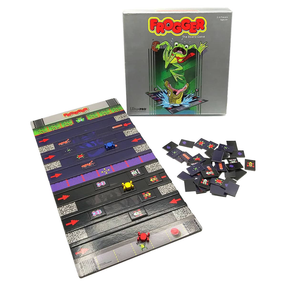 Frogger the Board Game | A Classic Game for Ages 8 and Up | Ultra PRO Entertainment