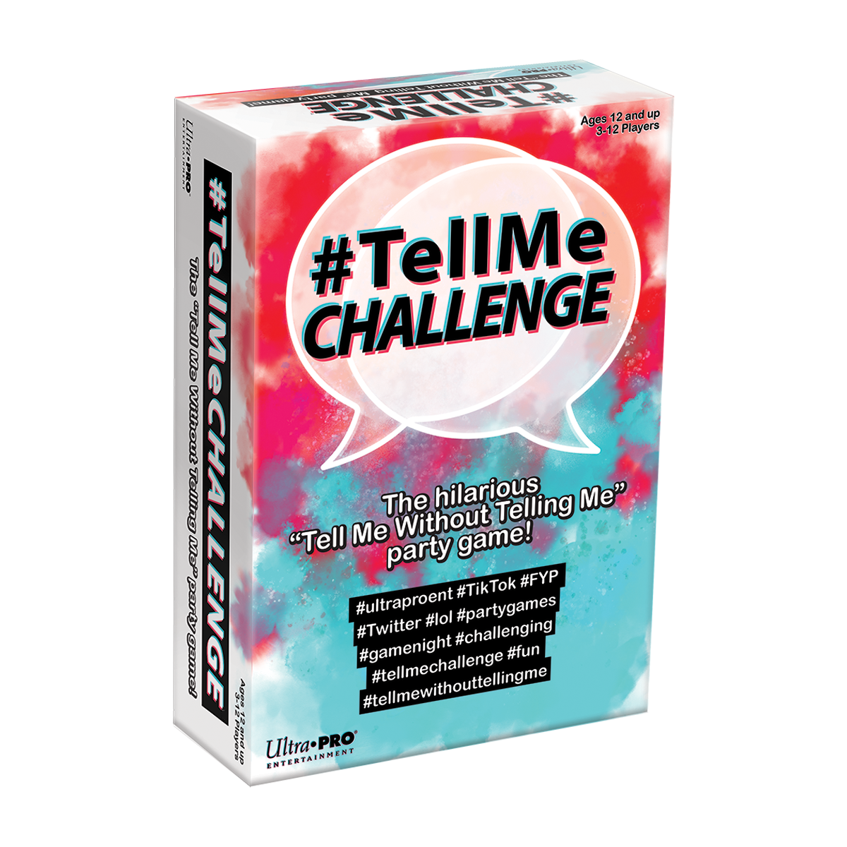 #TellMeChallenge Party Game for 3–12 Players Ages 12+ | Ultra PRO Entertainment