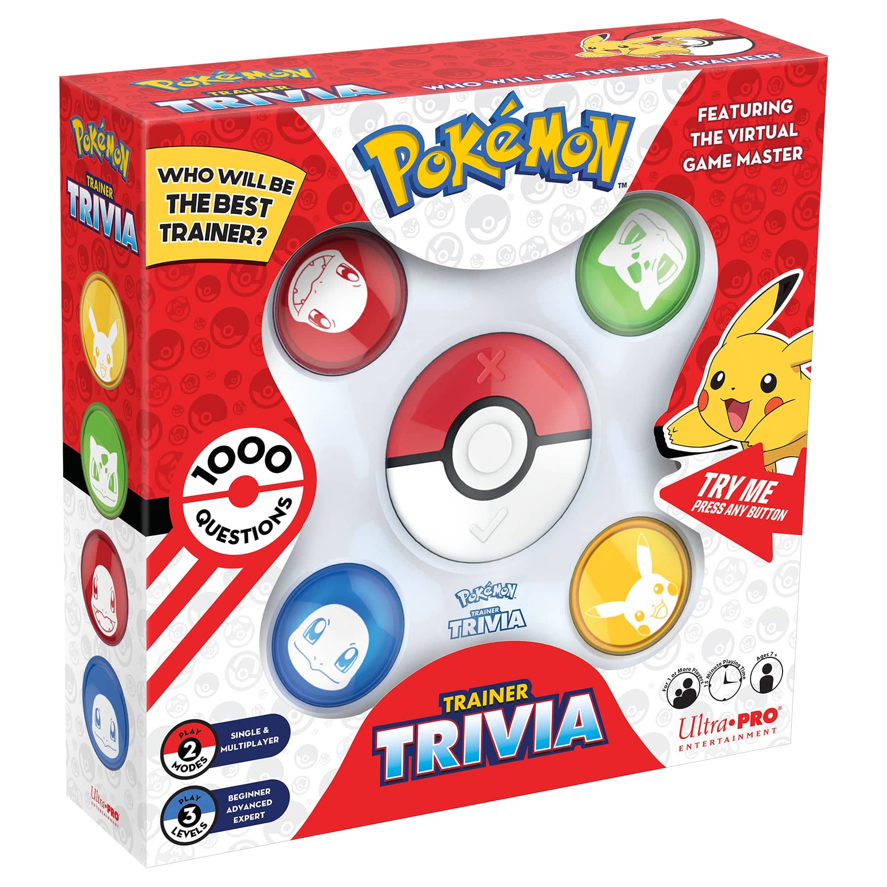 Pokémon Trainer Trivia | An Electronic Game for Ages 7 and up | Ultra PRO Entertainment