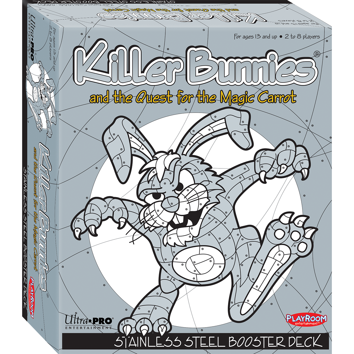 Killer Bunnies Quest Stainless Steel Booster | Ultra PRO Entertainment