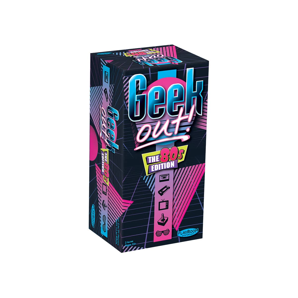 Geek Out! Trivia Party Game: The 80s Edition | Ultra PRO Entertainment