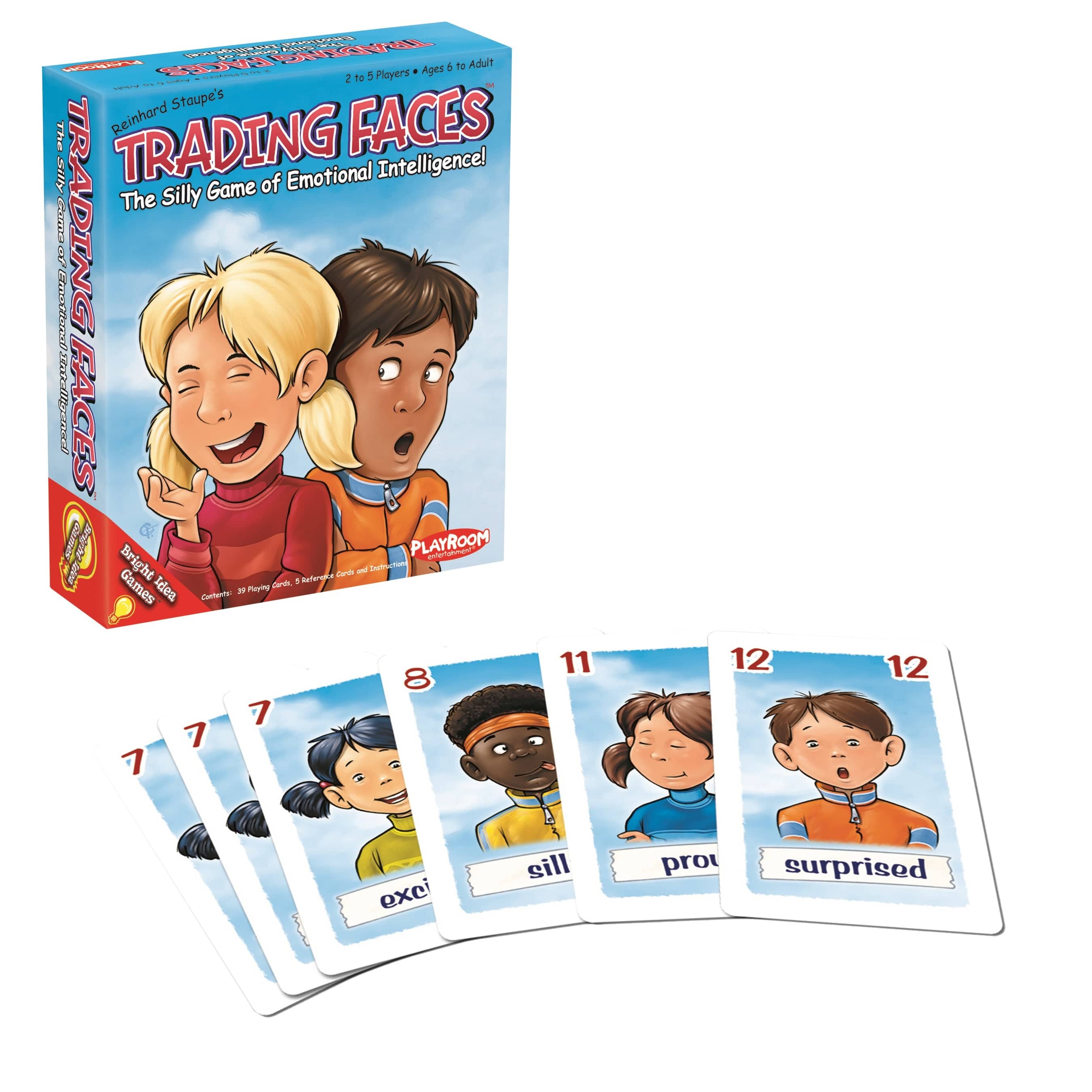 Trading Faces | An Emotion Expression Game for Ages 6 and Up | Ultra PRO Entertainment