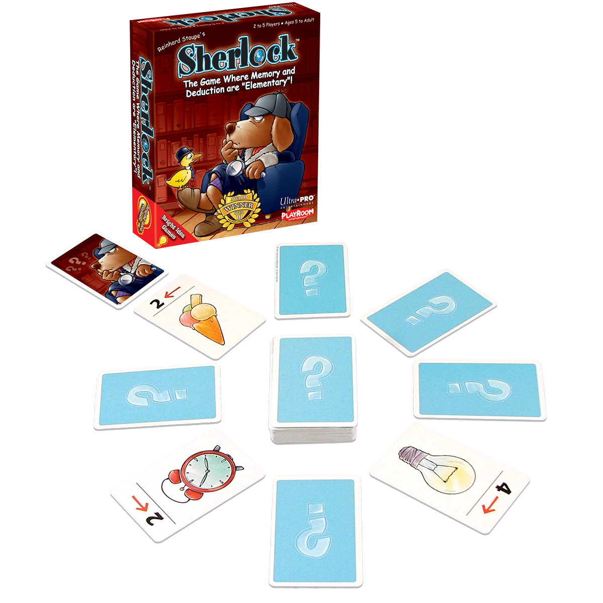 Sherlock | Kids Memory Game for Ages 5 and Up | Ultra PRO Entertainment